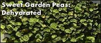 Dehydrated Sweet Garden Peas