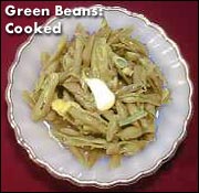 Dehydrated Green Beans Cooked