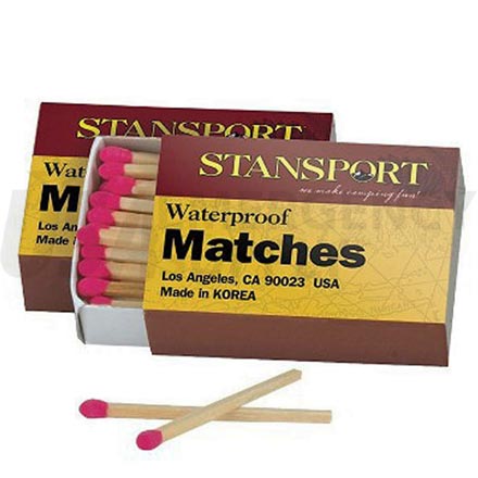 Emergency Matches - Stansport Waterproof Matches