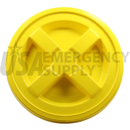 Food Storage Lids - Twister Seal Lid - Yellow