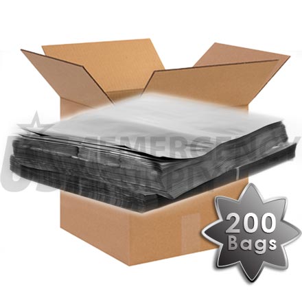 CASE - Mylar Bags - Mylar Food Storage Bag 14in. X 20in. (5 mils thick) - 1 case (200 bags)
