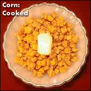 Dehydrated Sweet Corn Cooked
