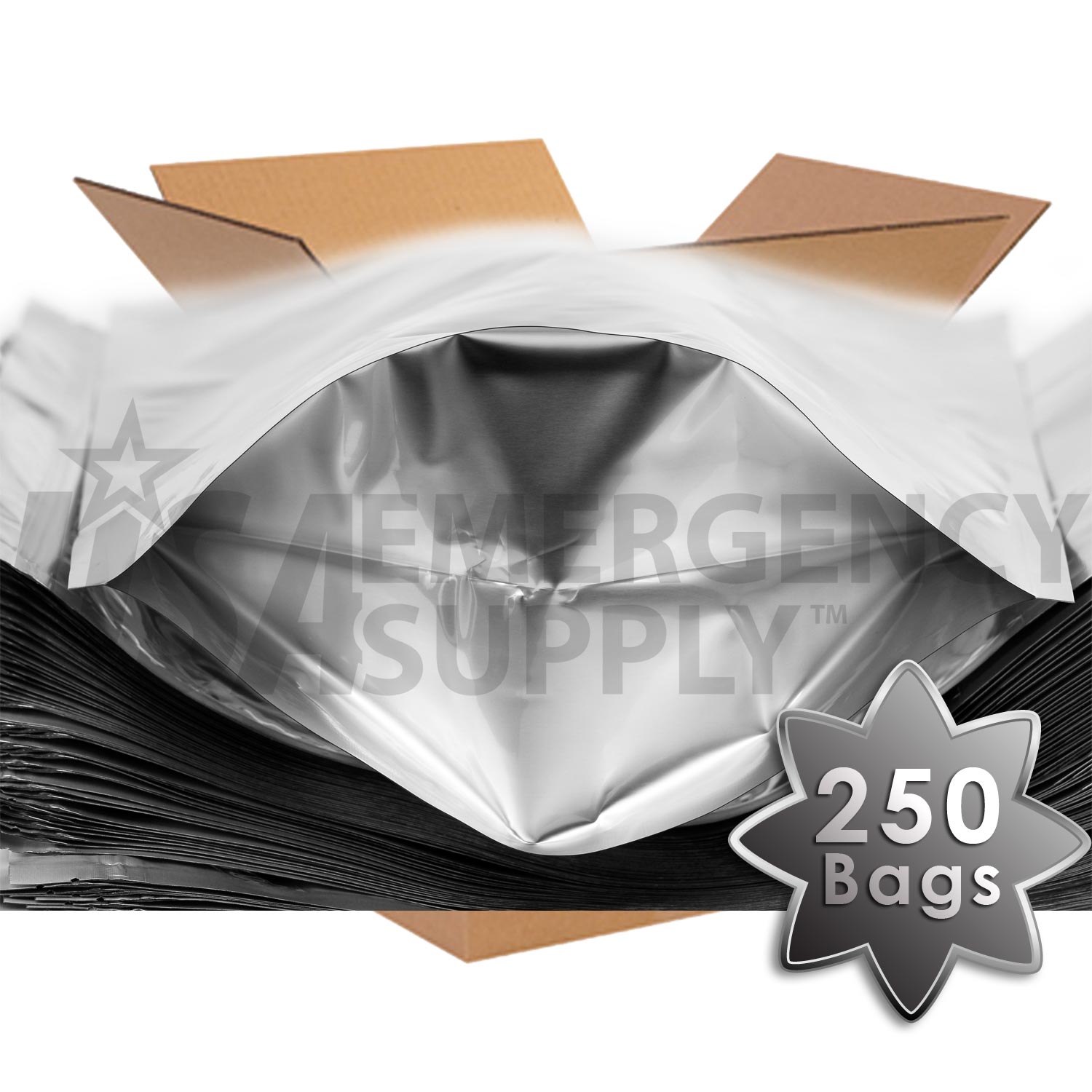 5 Gallon Mylar Bag With Ziplock Case