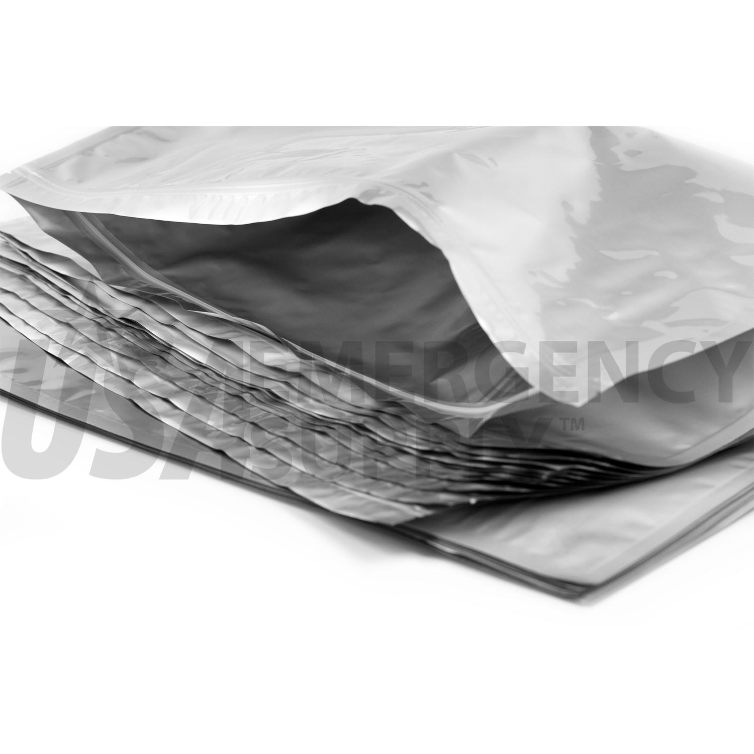 2.5 Gallon 7-MIL Gusseted Zip Lock Mylar Bags.