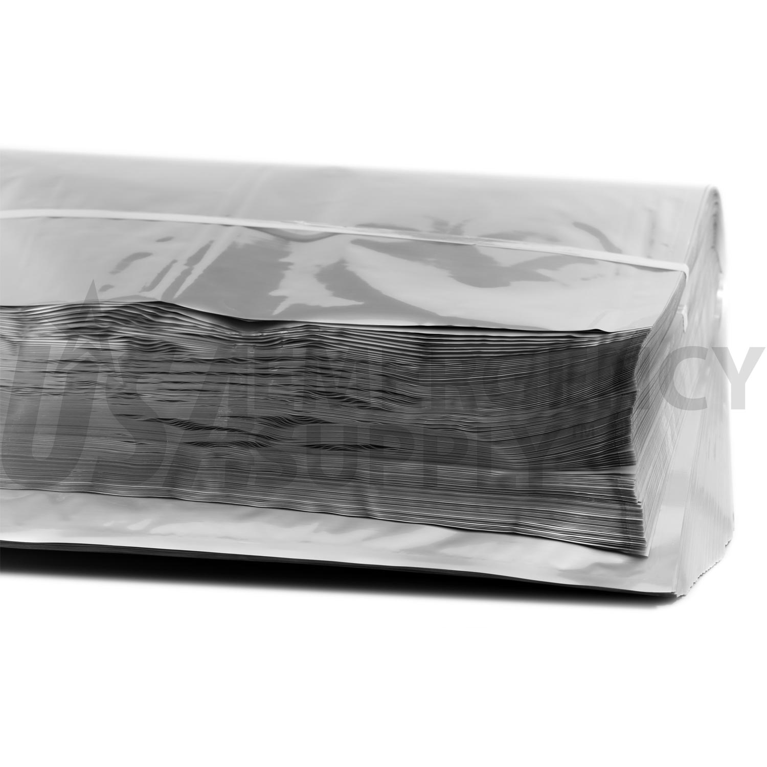 50 Pack Mylar Bags Food Storage Bags Extra Large (XL) 9.5x13.5 inch Matte Black Gallon Zipper Stand Up Resealable Airtight Pouches Smell Proof Bags