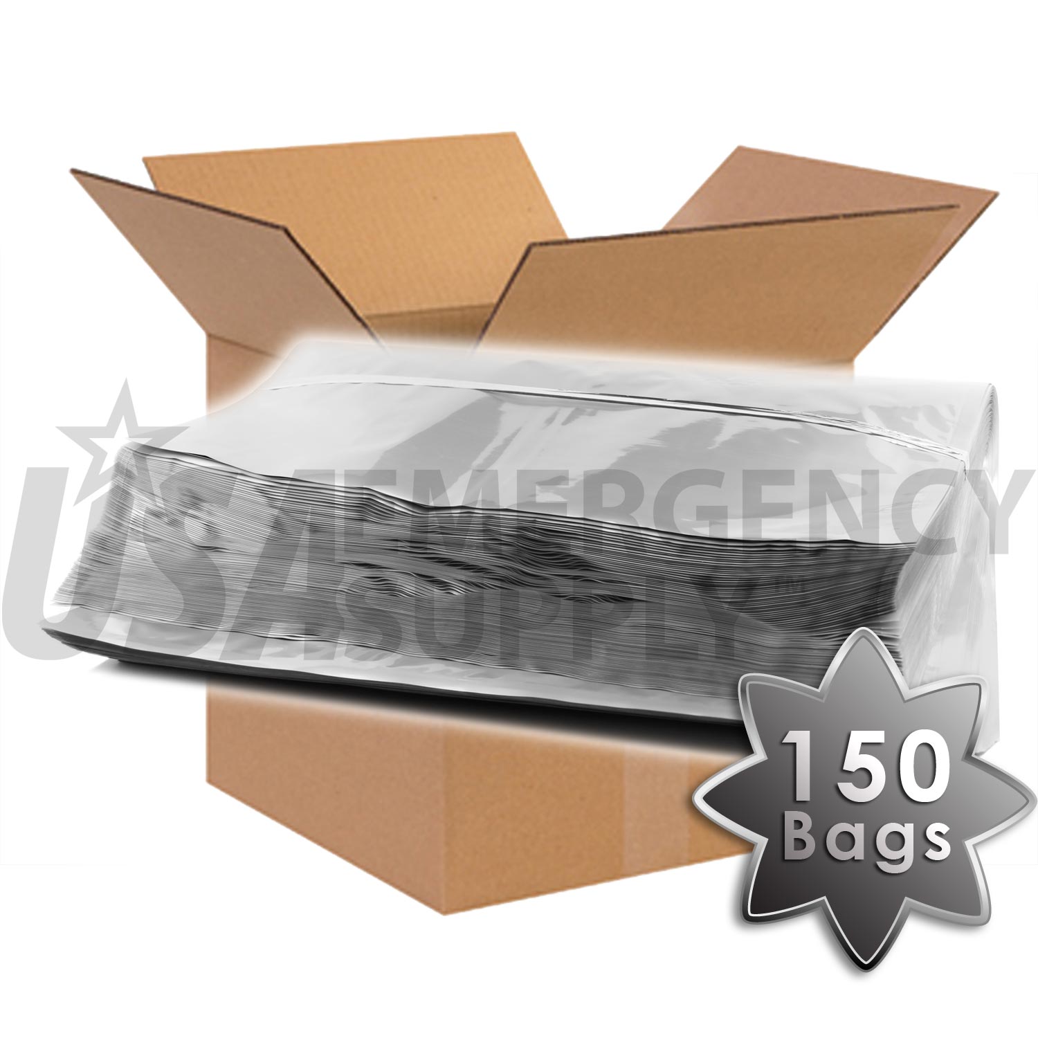 Long-Term Food Storage Mylar Bags - 20x30 - 5 Gallon - Food Grade