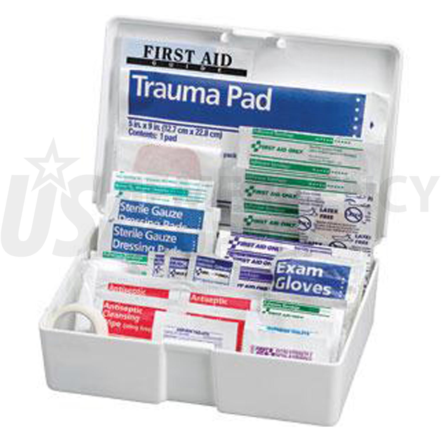 All Purpose First Aid Kit 81 Pieces Medium USA Emergency Supply