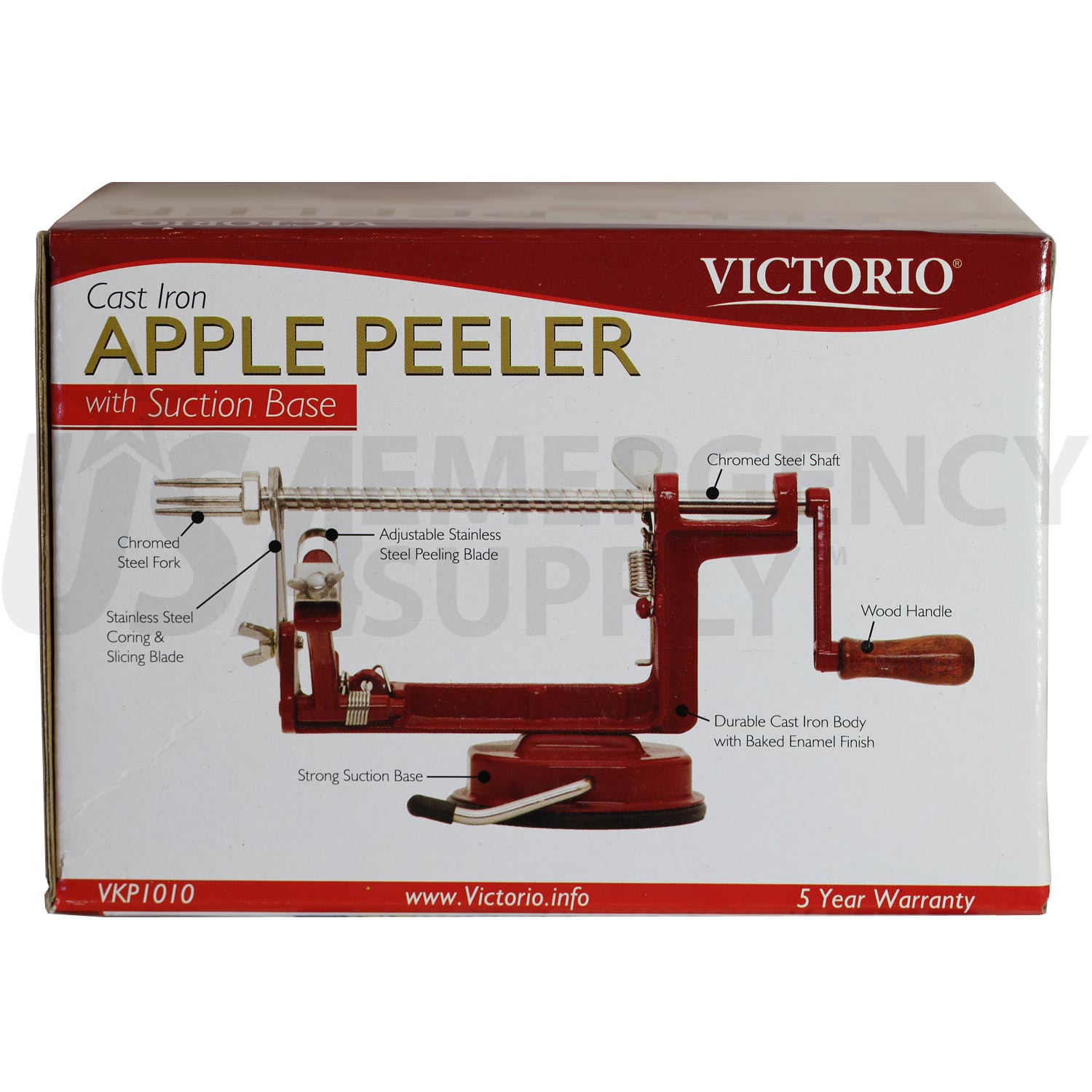 Lehman's Apple Peeler with Suction Cup