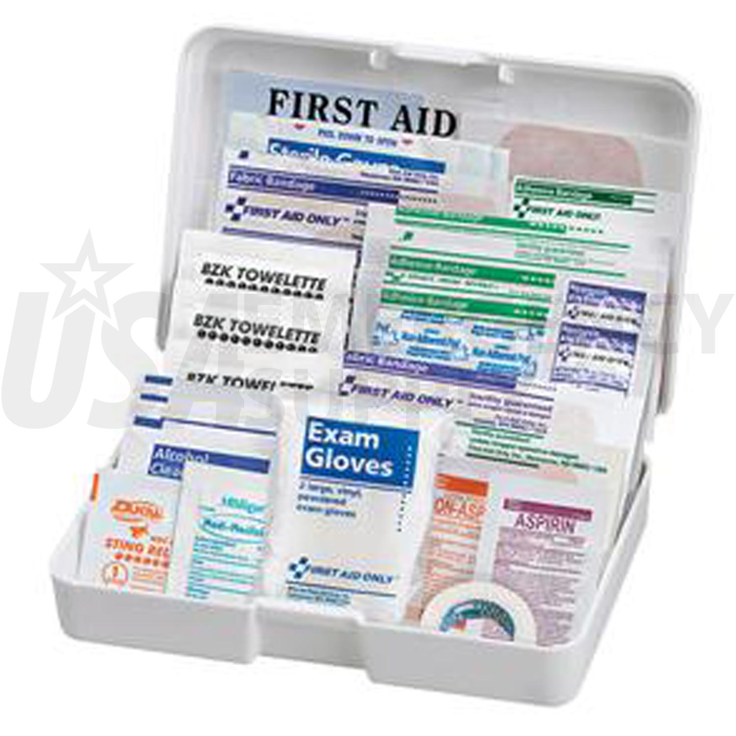 Auto First Aid Kit 41 Pieces USA Emergency Supply
