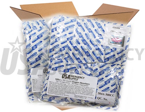 300cc Oxy-Sorb 20 Packets Oxygen Absorber Dry Food & Rations Long Term Storage