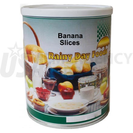 Banana - Dehydrated Banana Slices 9 oz. #2.5 Can
