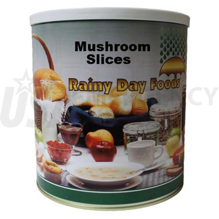 Mushroom - Dehydrated Mushroom Slices 6 x #10 cans