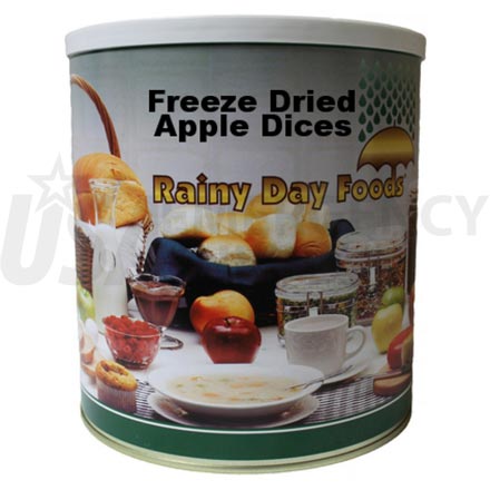 Freeze Dried Apple Dices 6 x #10 cans