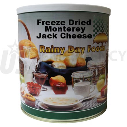 Freeze Dried Monterey Jack 37 oz. #10 can