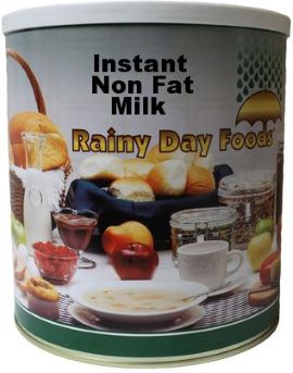Instant Milk - Dehydrated Non-Fat Instant Milk 6 x #2.5 cans