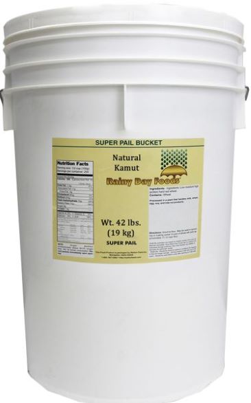 Kamut® Brand khorasan wheat 35 lb. 5 gal SP