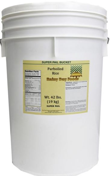 ParBoiled Rice 35 lb. 5 gal SP